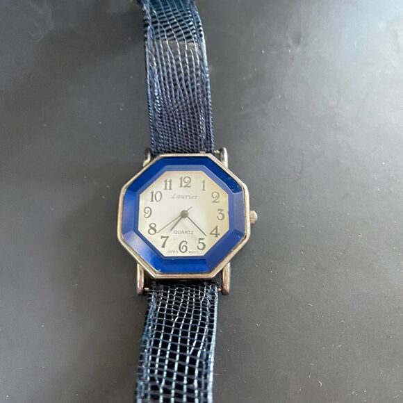 Laurier Ladies Navy Blue watch. Great condition. - Picture 2 of 9